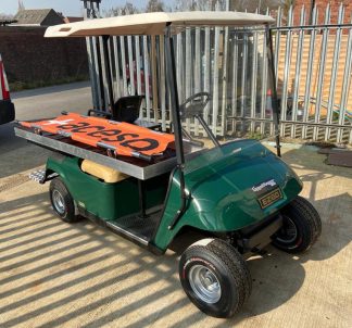 Ezgo-medical-vehicle-green-stretcher-front-right