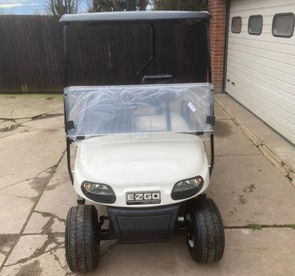 Ezgo-white-medical-vehicle-front