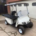 Ezgo-white-medical-vehicle-front-right