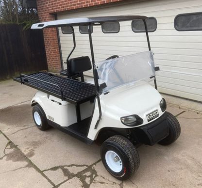 Ezgo-white-medical-vehicle-front-right