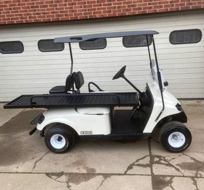 Ezgo-white-medical-vehicle-side-right
